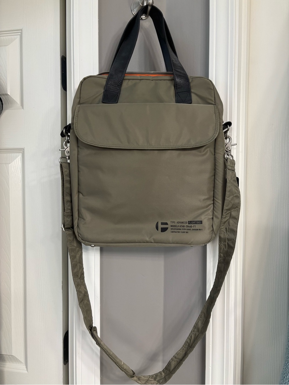 ✈️SALE✈️ Olive Green flyer Crossbody Shoulder Bag